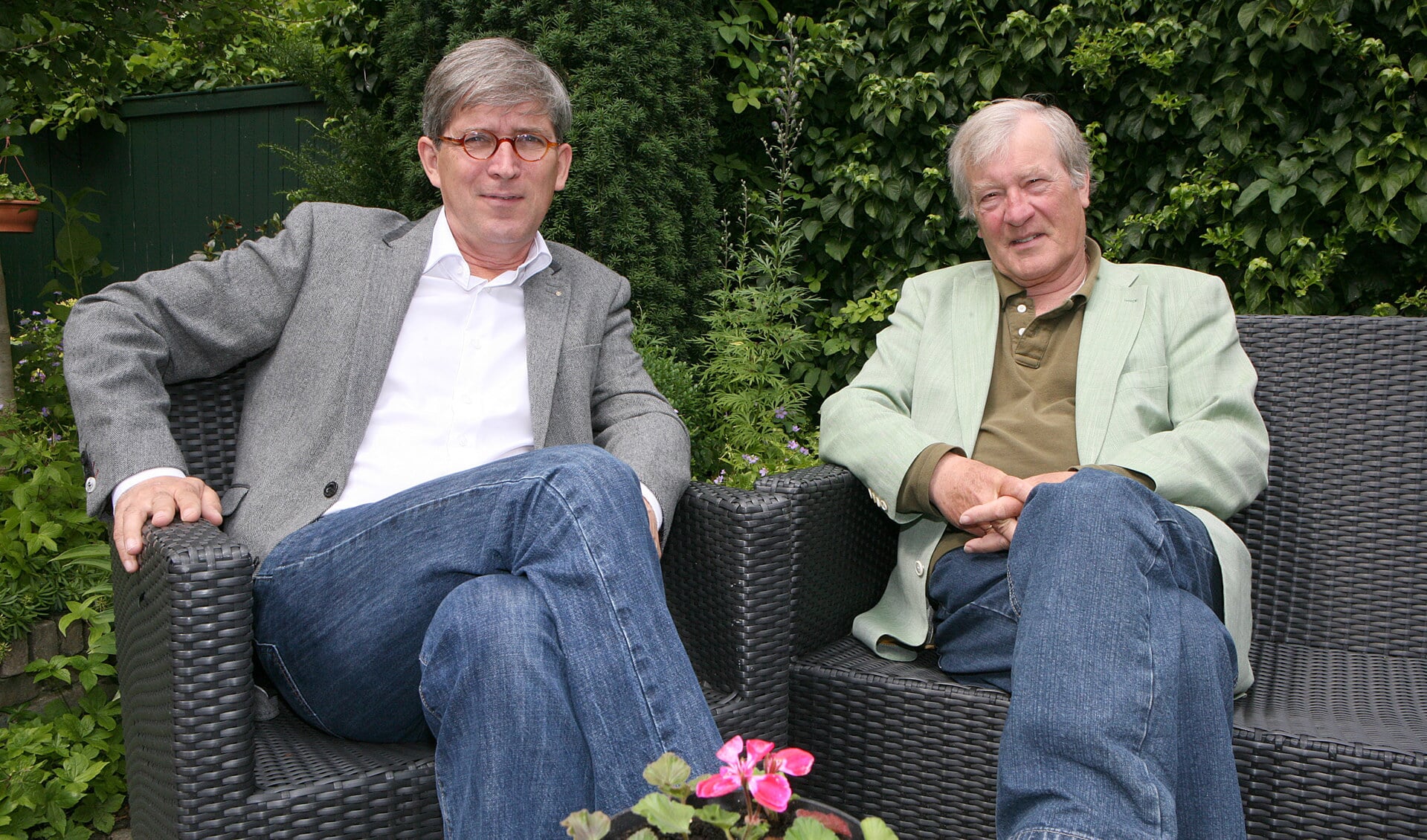 Pieter Schut (links) en Paul Schneiders.