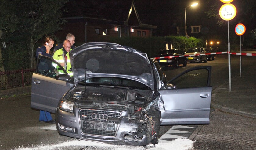 Bestuurder van Audi had teveel gedronken. Foto: FotoMix.nl