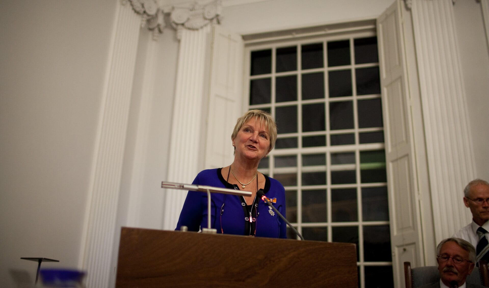 Thea Jansen blikt in speech terug op raadsperiode