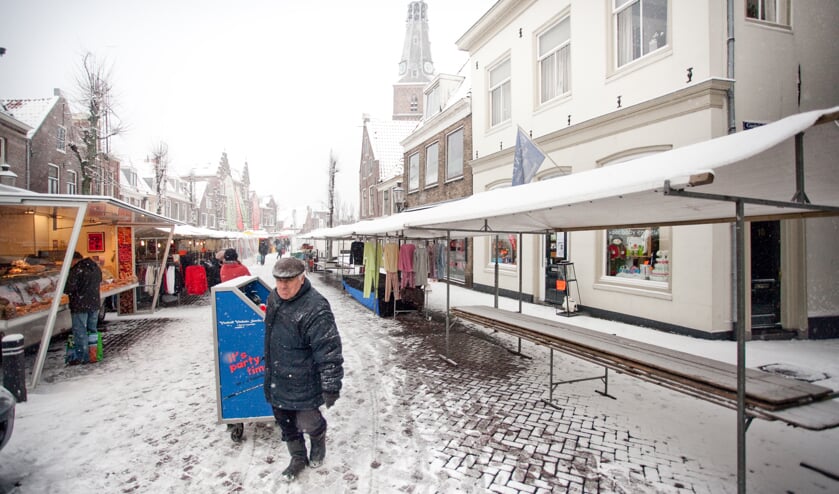 Weekmarkt blijft leeg