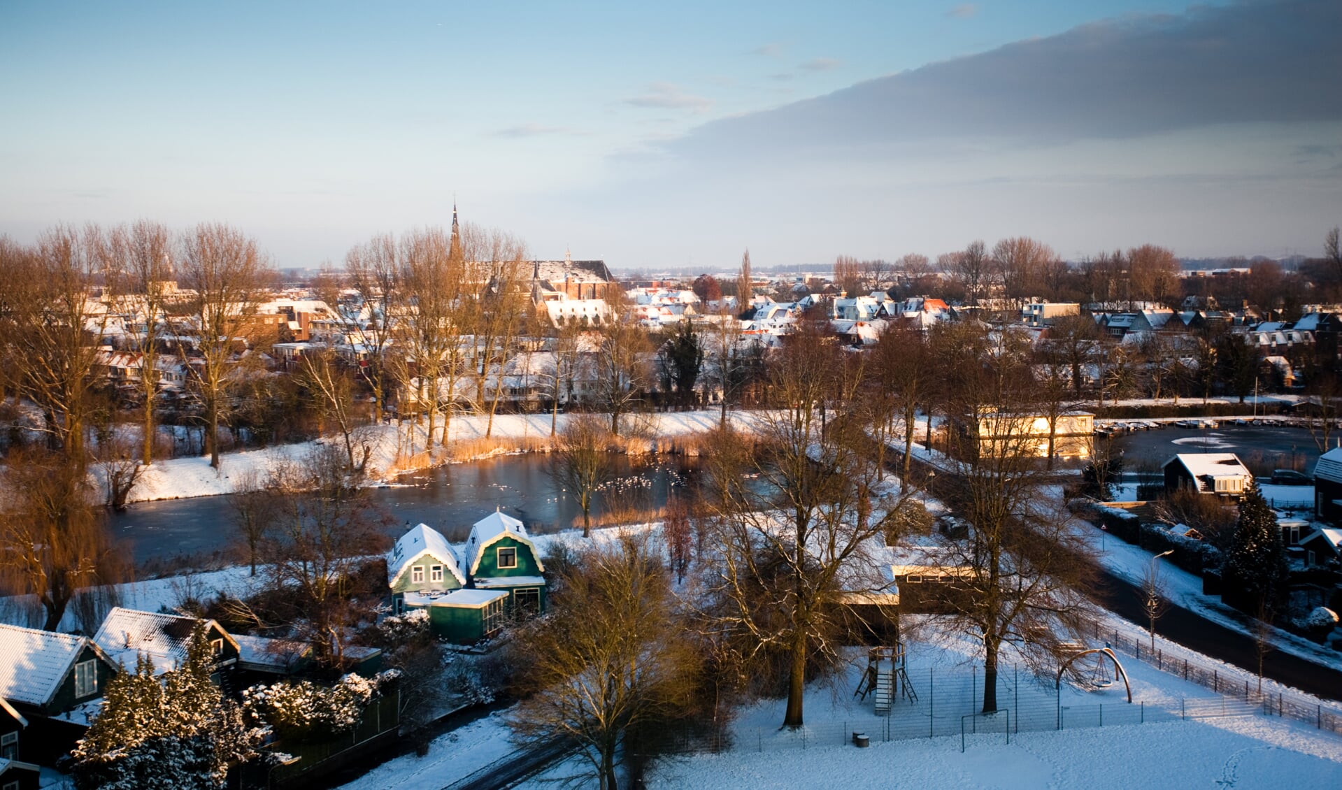 Het centrum van Weesp.