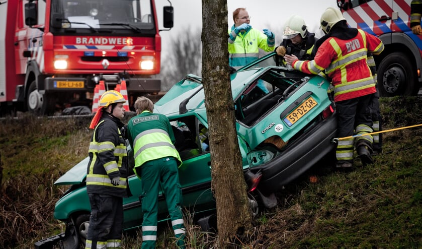 Hulpdiensten snel ter plaatse