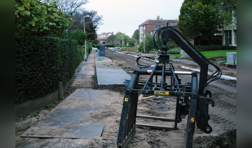 Er wordt momenteel door de hele Westereng hard gewerkt aan de straten.