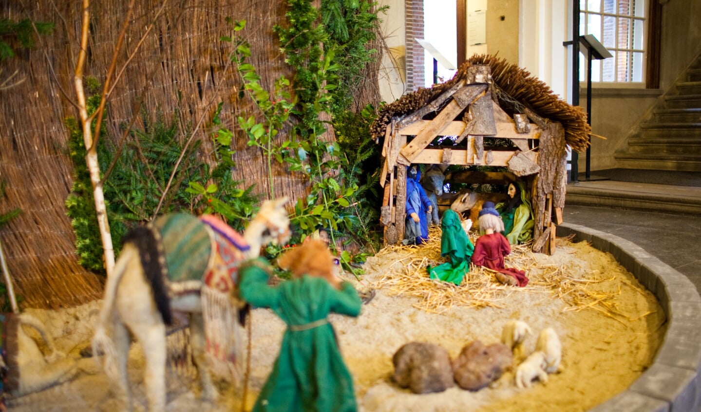 Kerststal weer neergezet