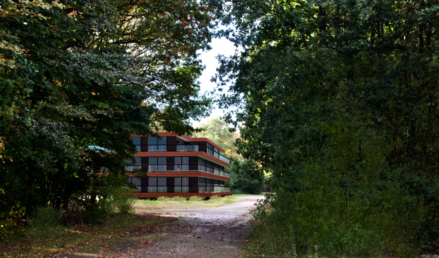 Wonen tussen het groen op het MOB-complex