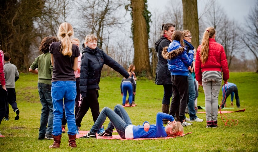 Zware trainingen voor leerlingen.