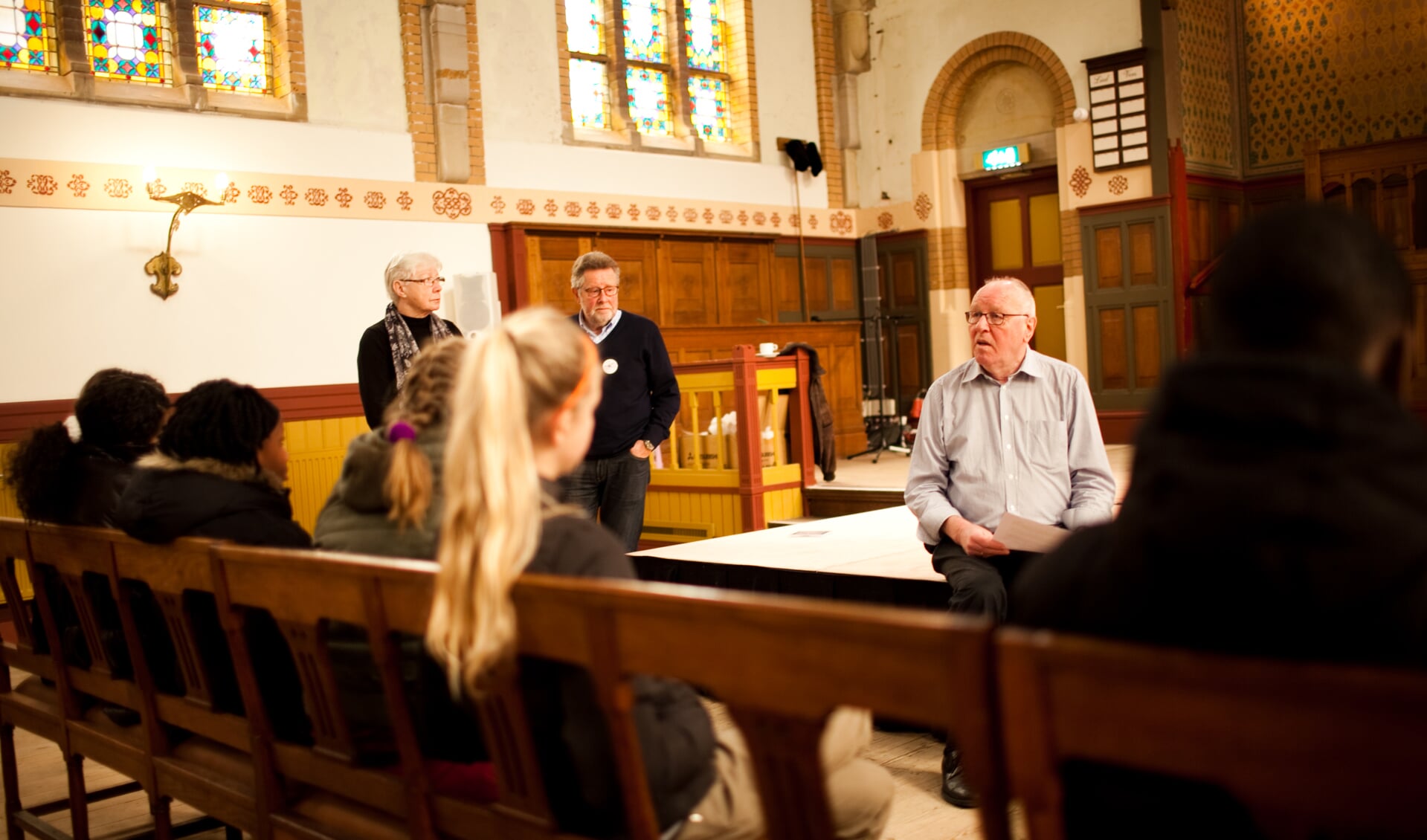 Auteur Dick van Zomeren spreekt over de oorlog.