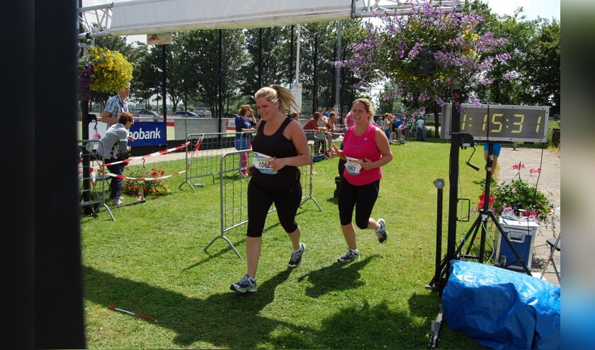 Samen over de finish