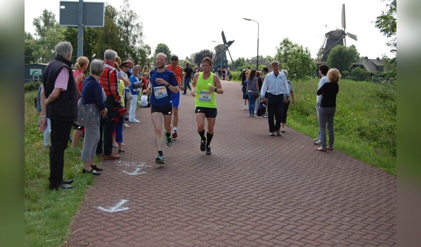 Het parcours voert weer grotendeels langs de Vecht