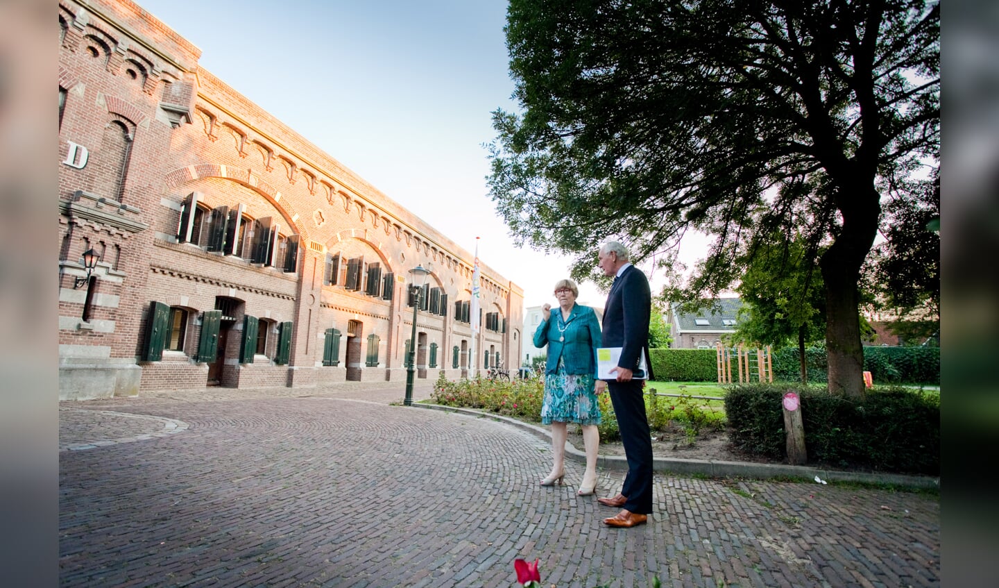 De commissaris van de Koning, Johan Remkes, vorige week in Muiden