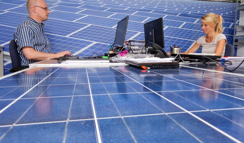 Bij SolarClarity in Weesp / foto Brian Elings