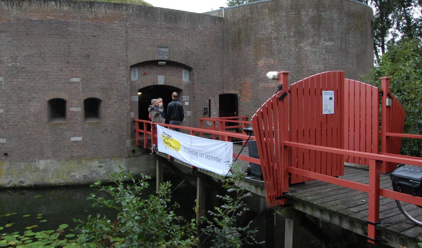 Ook Fort Ossenmarkt is open met Monumentendag