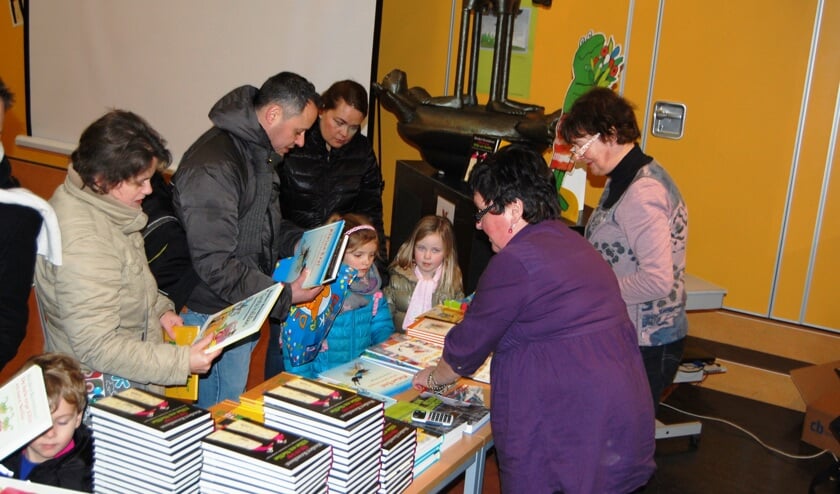 De boeken vinden gretig aftrek