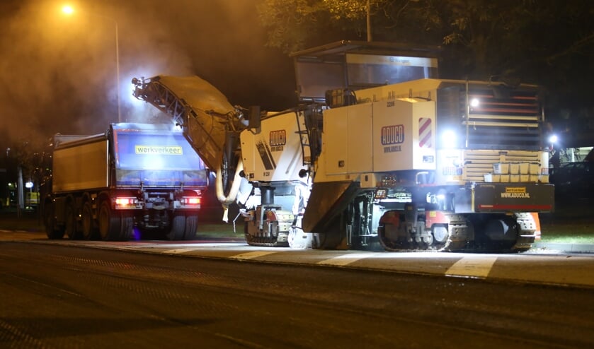 <p>Eerdere werkzaamheden op de Vreelandseweg. </p>