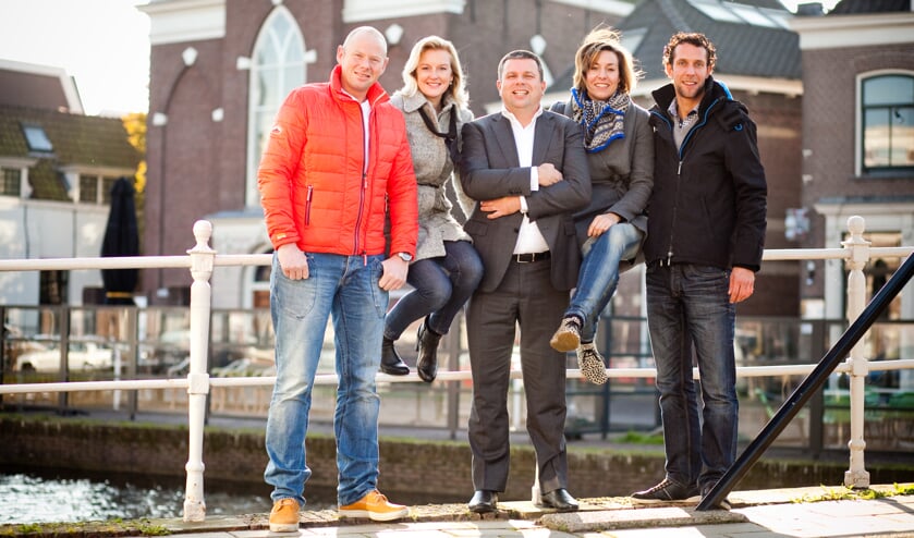 Maarten van Donk, Danielle Luijer, Albert Vos, Marije Honders en Jonathan Sas