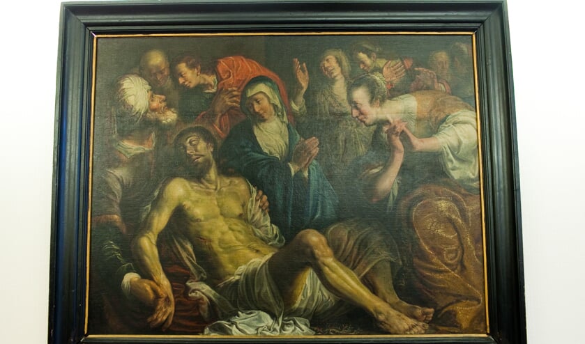 De kruisaflegging van Jezus van Gijsbert Janszoon Sybilla, circa 1640  