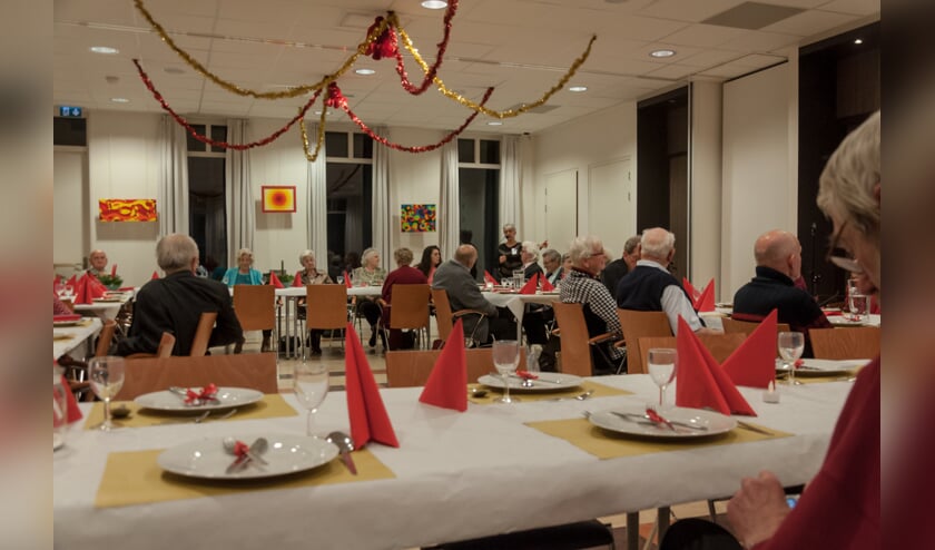 Samen van het kerstdiner genieten is leuker dan alleen