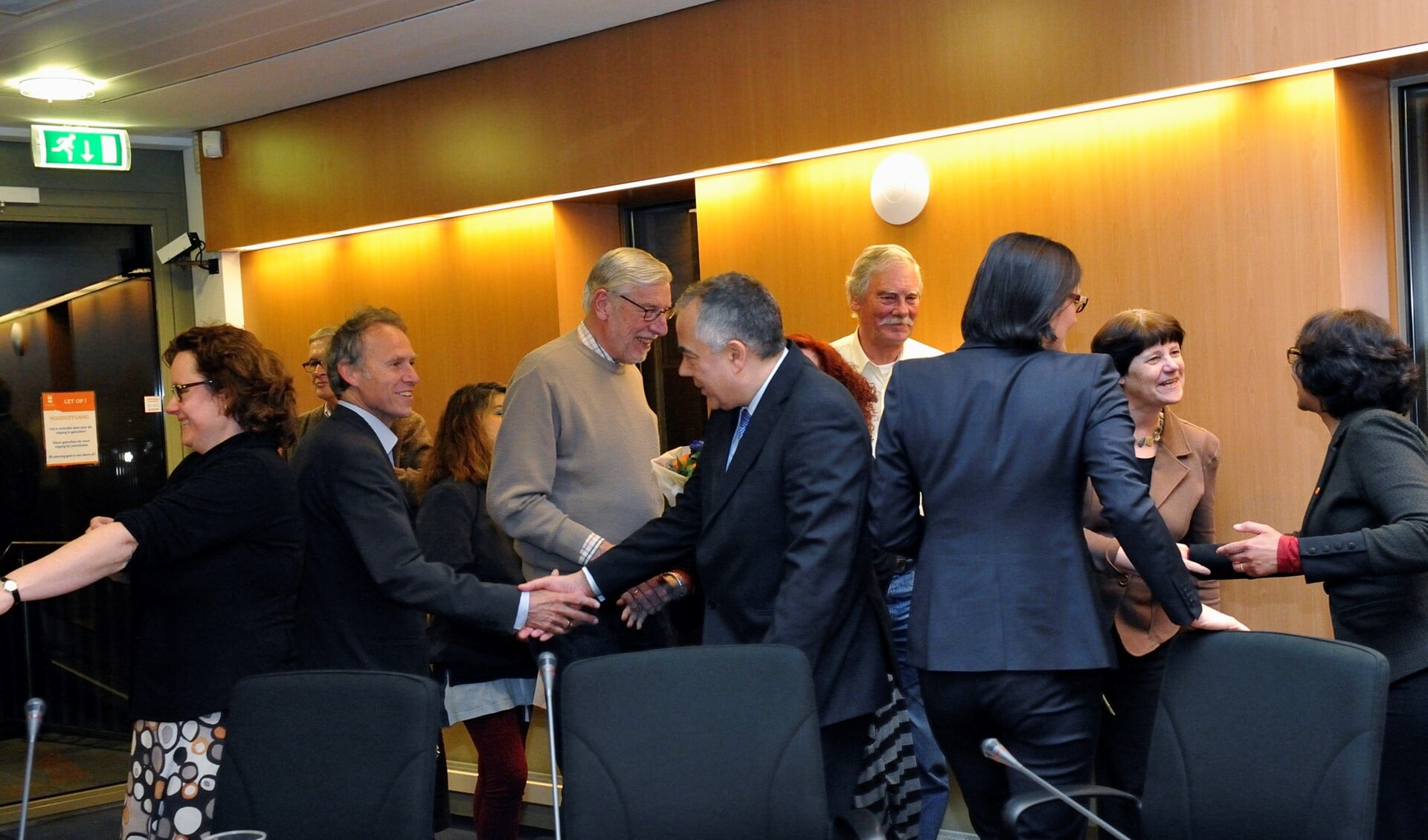 Felicitaties na installatie van de gemeenteraad