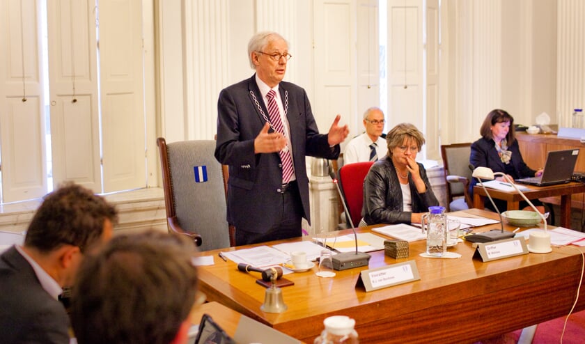 Burgemeester Bas Jan van Bochove: 'Alsof zoiets aan personen hangt'