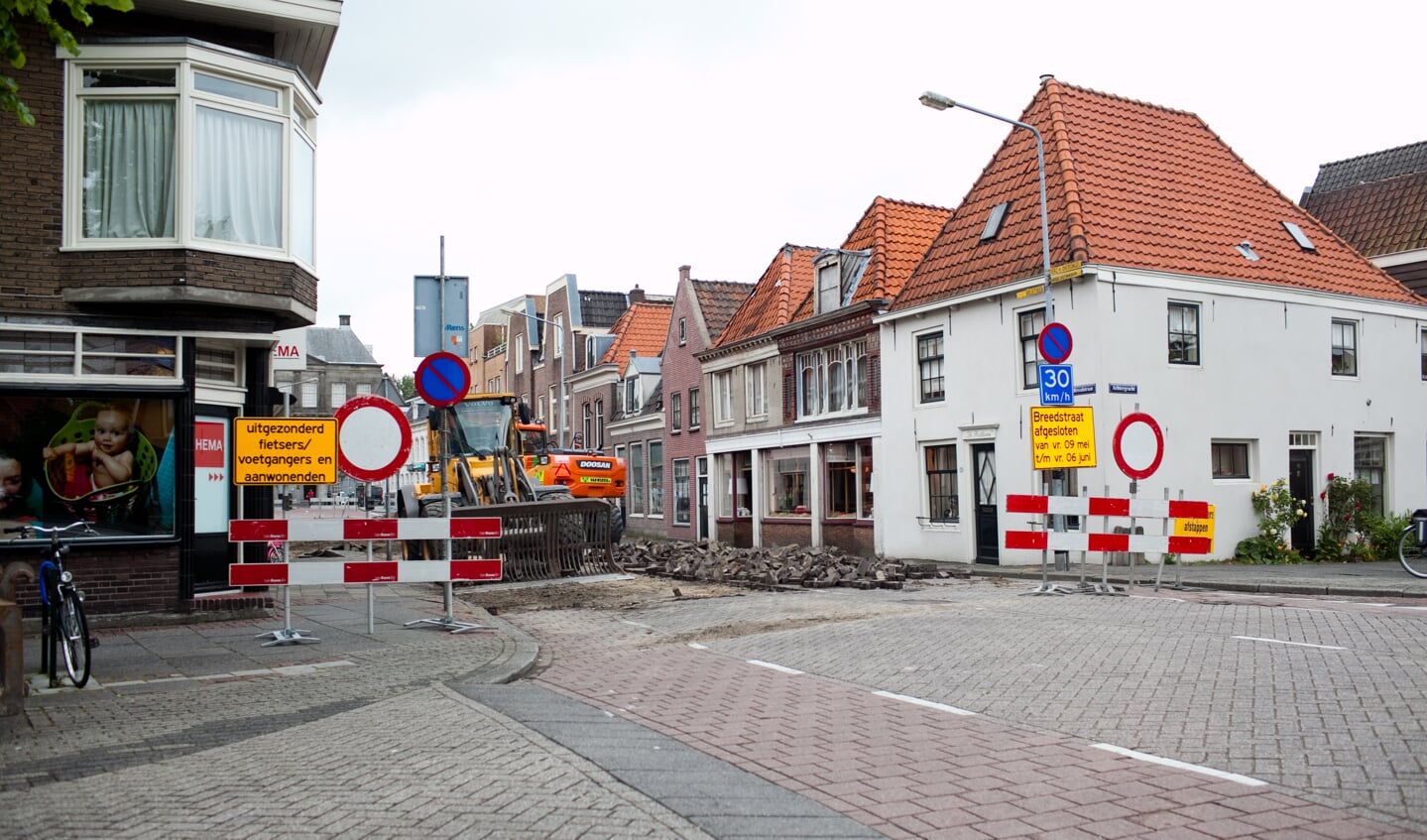 Breedstraat afgeslote, ondernemers Nieuwstraat boos