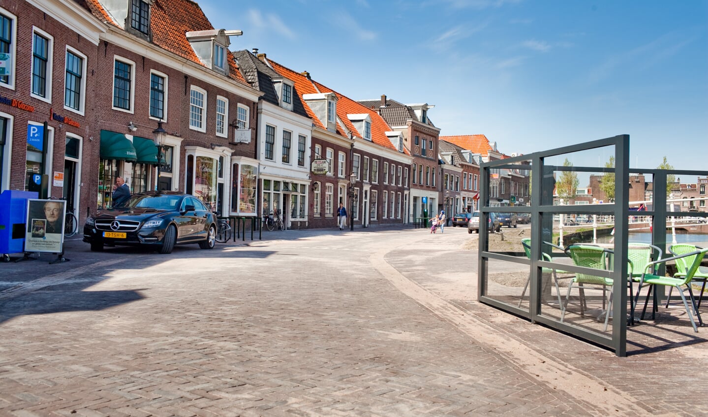 Het deel van de Nieuwstad dat al af is