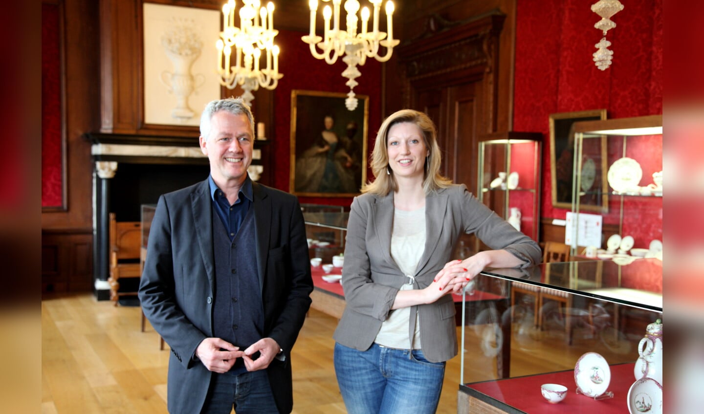 Theo Meereboer (l) onderzoekt toekomst museum