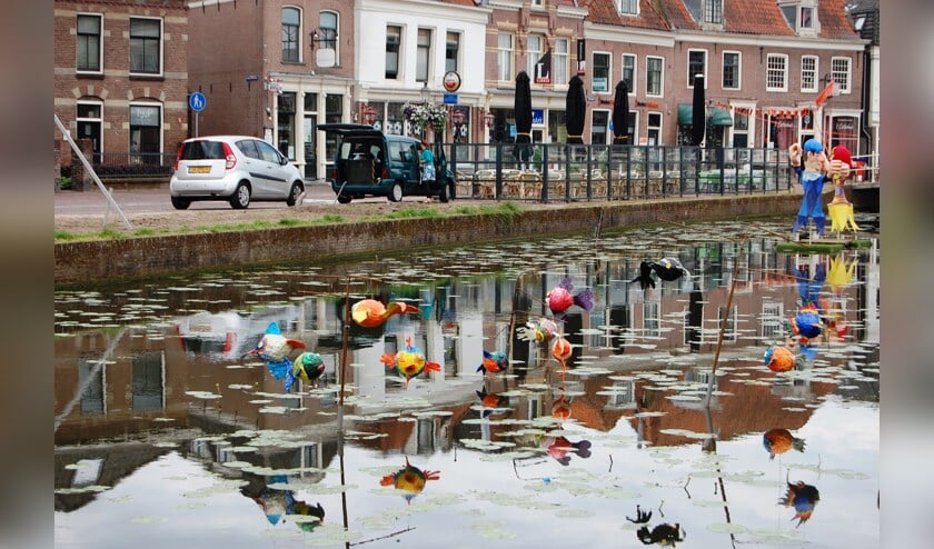 De kinderen van Kunst en Knutsels hebben prachtige vissen gemaakt