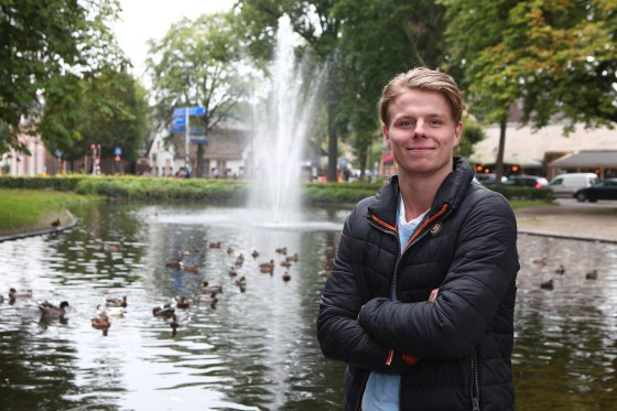 Oliver Wagstaff is sinds maart de jongerenburgemeester van Laren