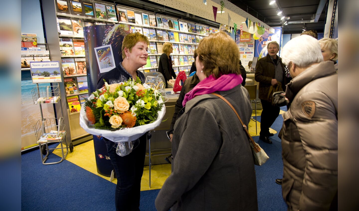 Bloemen voor Ada van Worcum