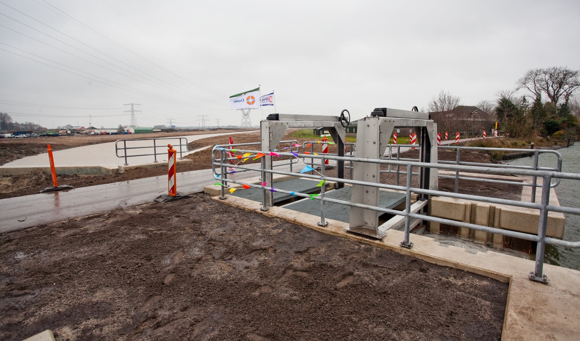 Sluisje vandaag in gebruik genomen.