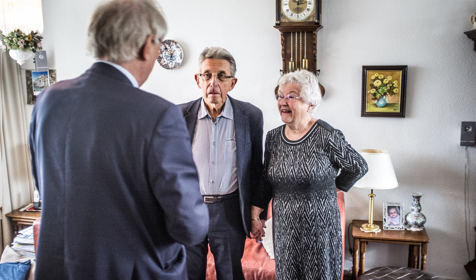 Vandaag kwam burgemeester Bas Jan van Bochove op de koffie.