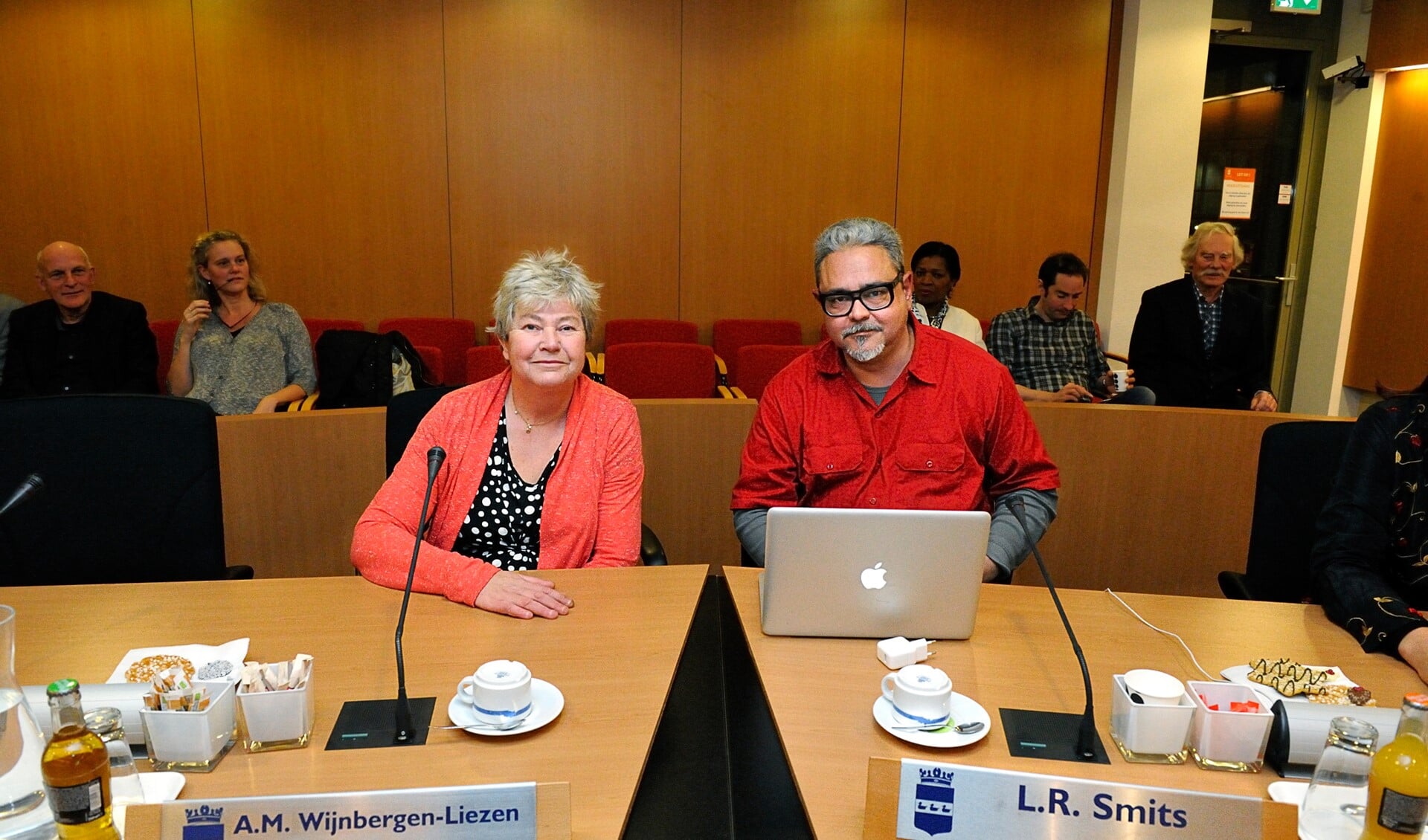 Anne-Miek Wijnbergen en Leo Smits.