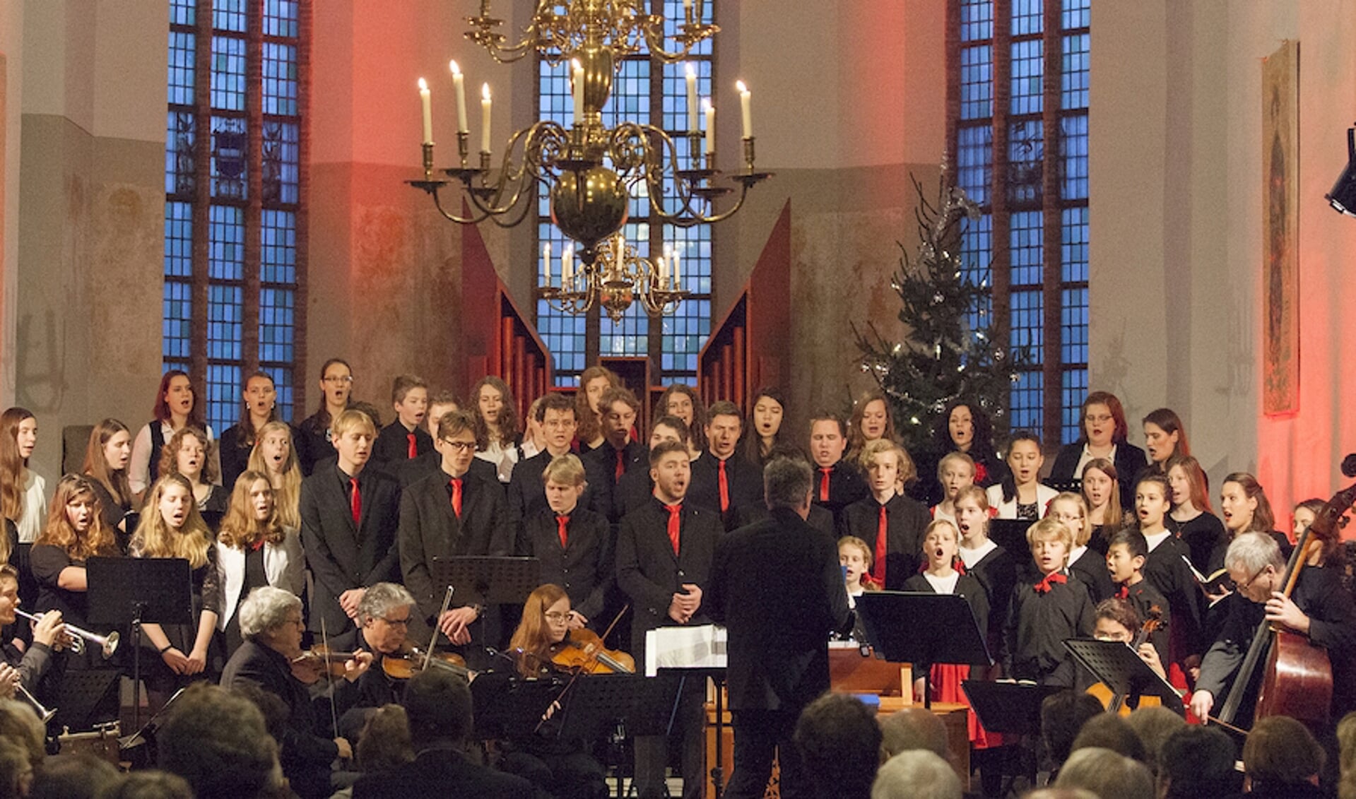 Uitvoering in de Grote Kerk 2016.

