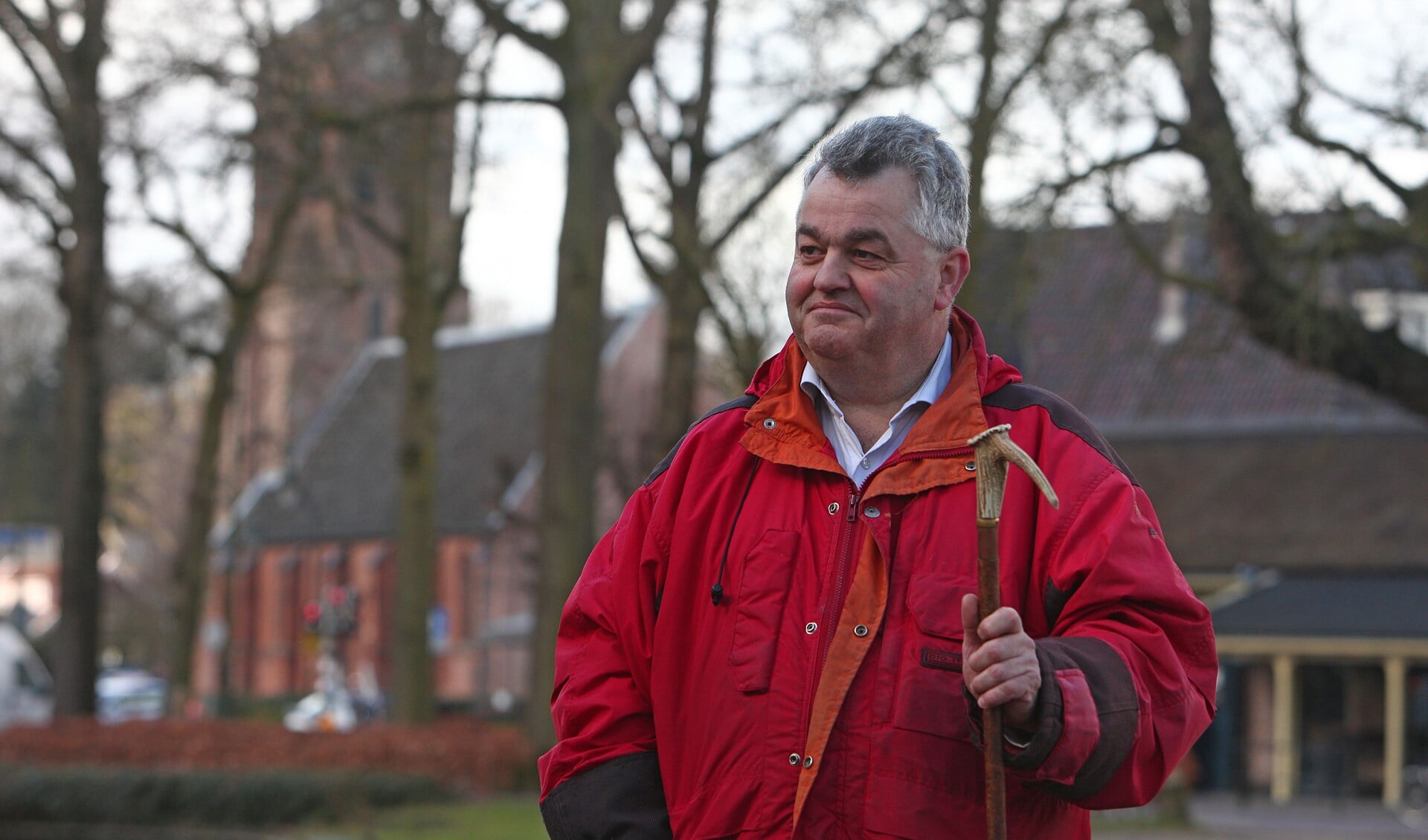 Vincent Hilhorst, geboren en getogen in Laren, geeft al vijftien jaar rondleidingen in zijn dorp.