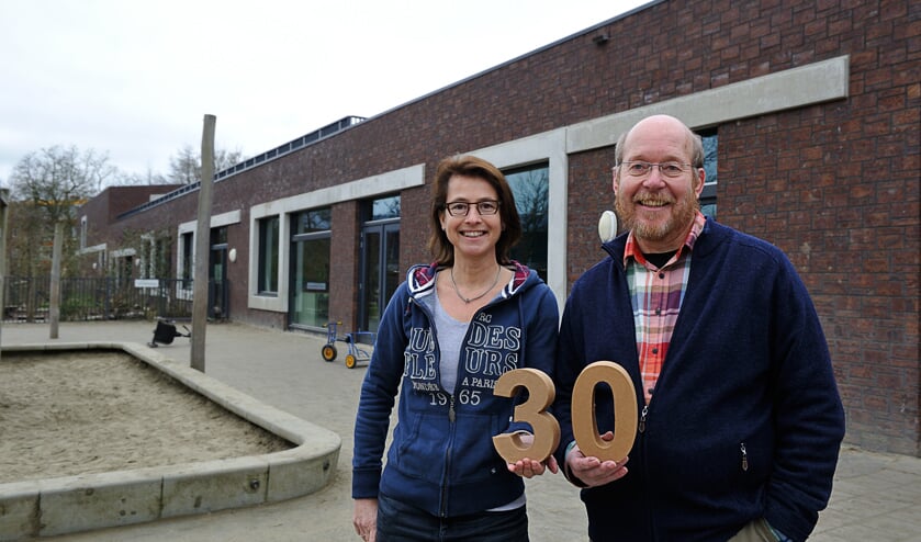 Rina de Blieck en Ben Willers voor De Nieuwe Kring anno 2015.
