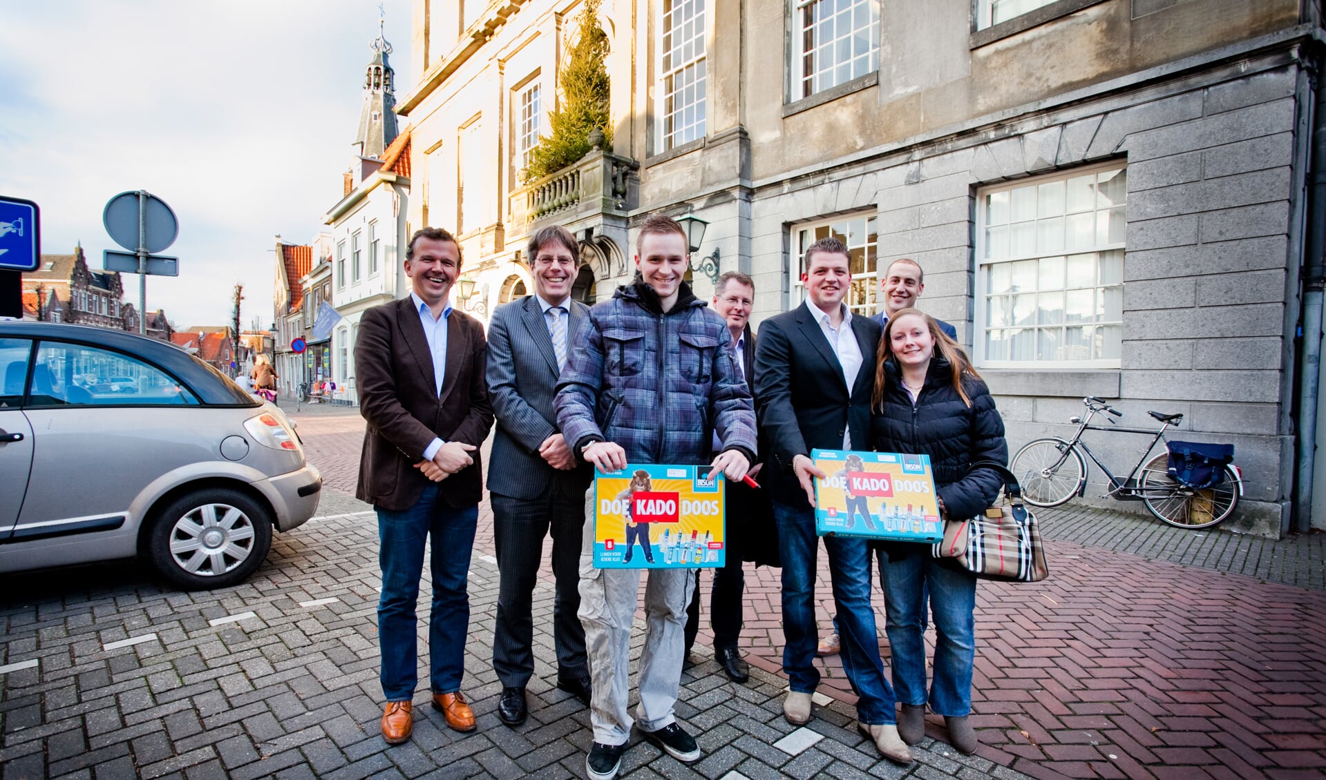 De eerste groep kopers die in 2012 in Weesp een starterslening kregen