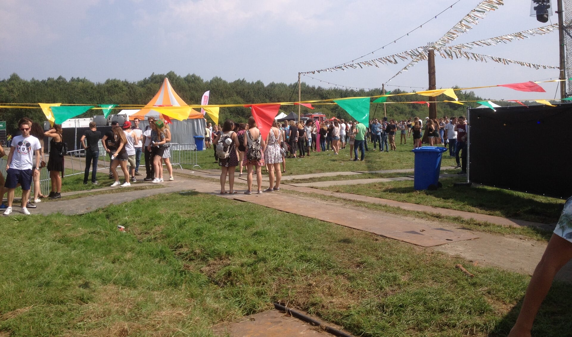 Festival Klamme Handjes was ook in 2014 al in het Diemerbos.