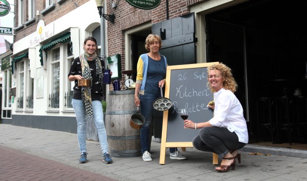 Initiatiefnemers Eva de Jong, Dorothy Vriend en Jantine Zeeman
