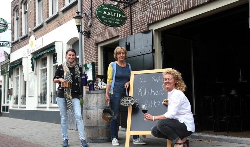 Initiatiefnemers Eva de Jong, Dorothy Vriend en Jantine Zeeman