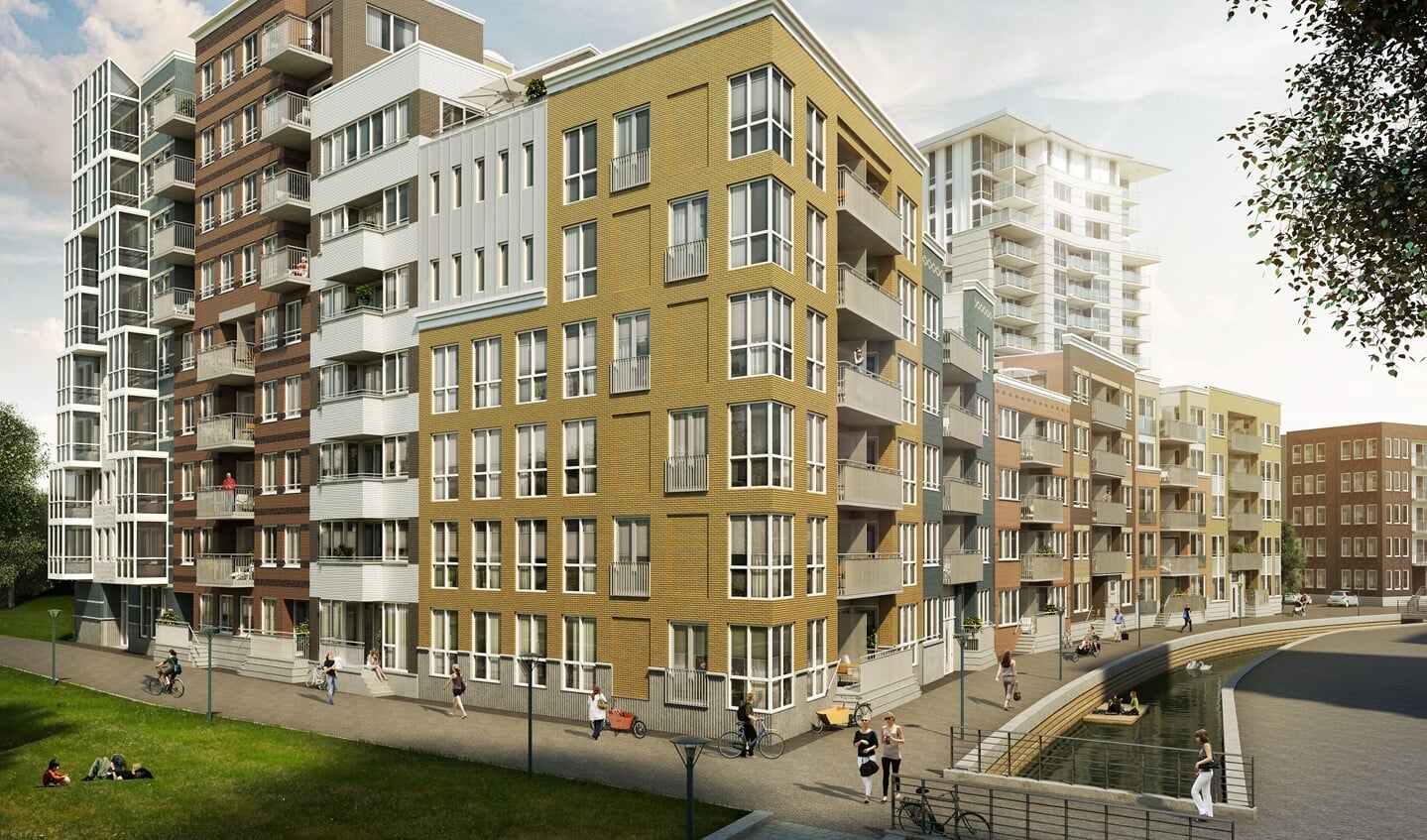 Holland Park: nu nog een tekening, maar de bouw kan snel starten.