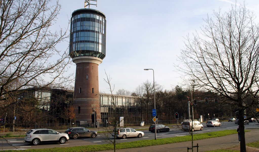 De watertoren in Bussum.