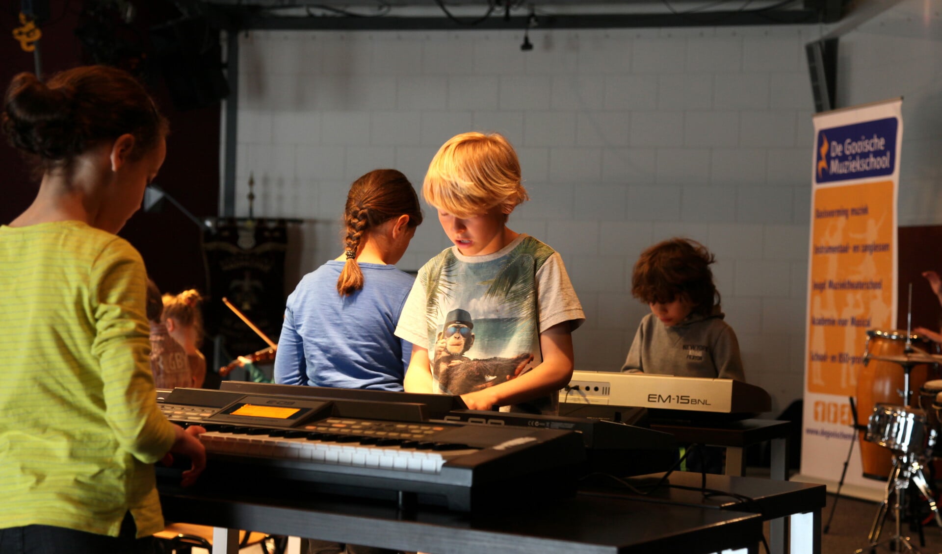 Het schoolproject van De Gooische Muziekschool in 2015.
