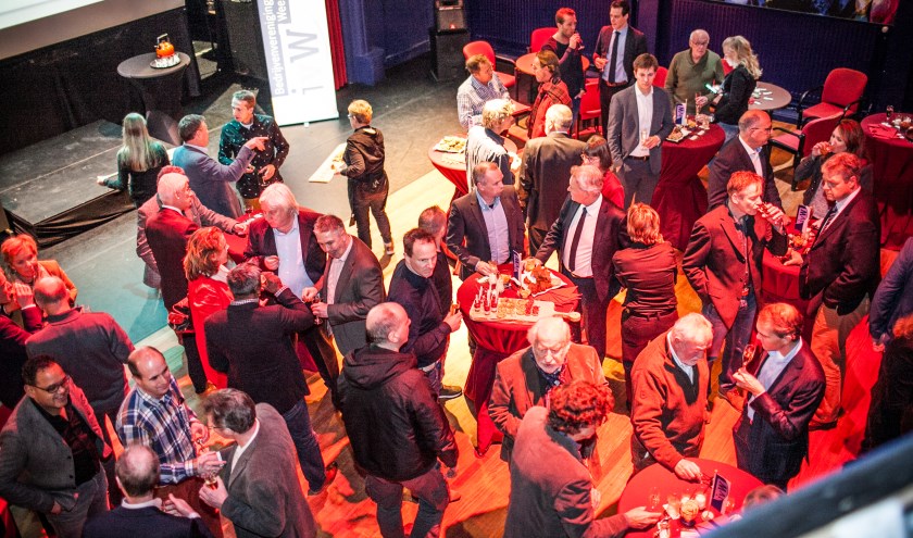 De nieuwjaarsreceptie van de Weesper bedrijvenvereniging IVW.