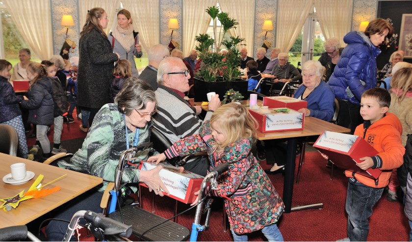 Kerstpakketten voor iedereen. Foto: Andre Krull