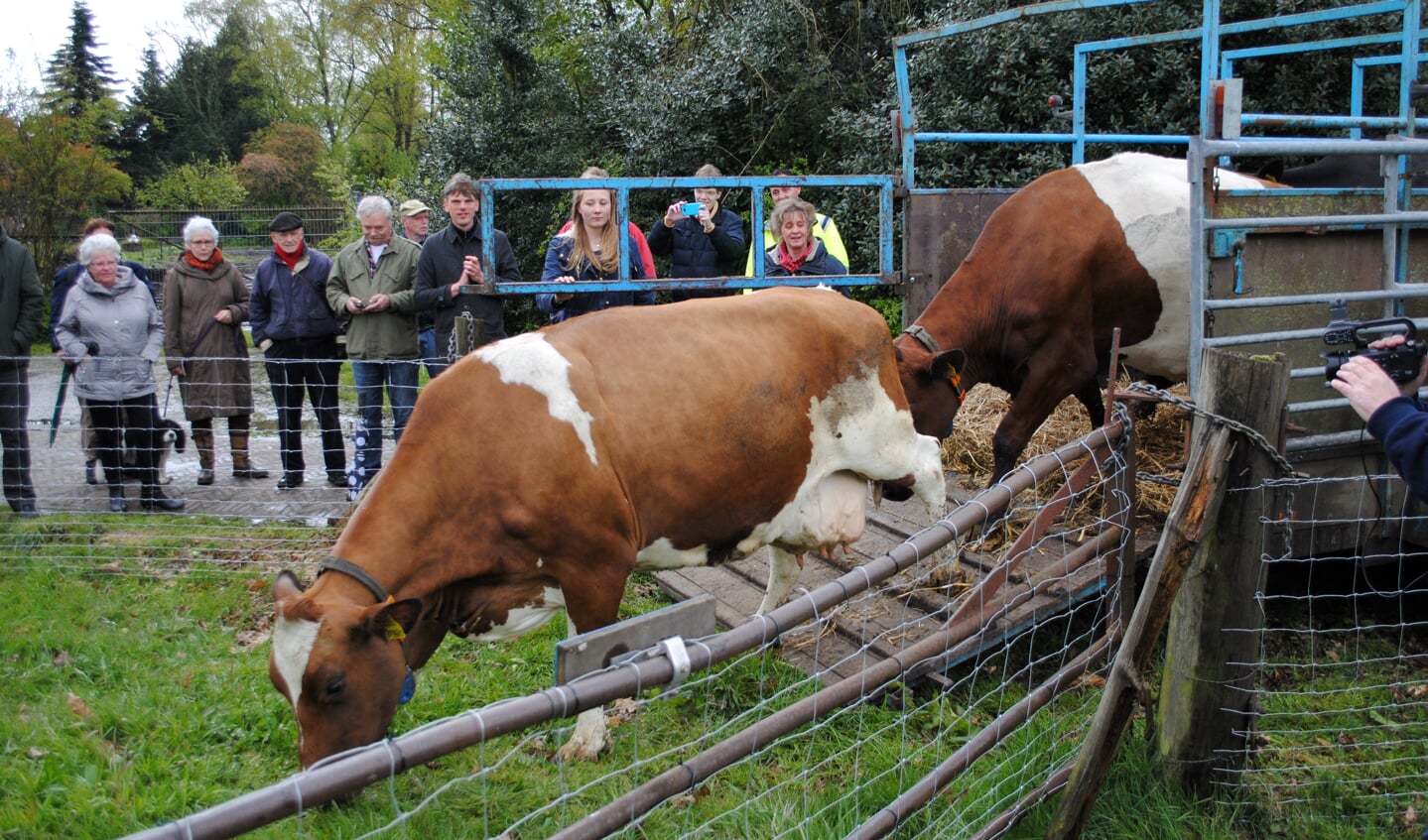 Even snuffelen aan het gras en gaan.