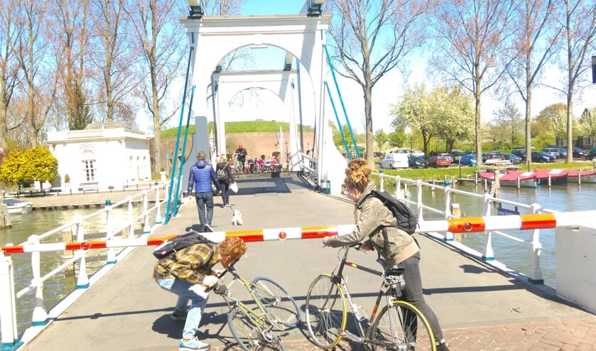 De Vechtbrug was vaak stuk de afgelopen weken.