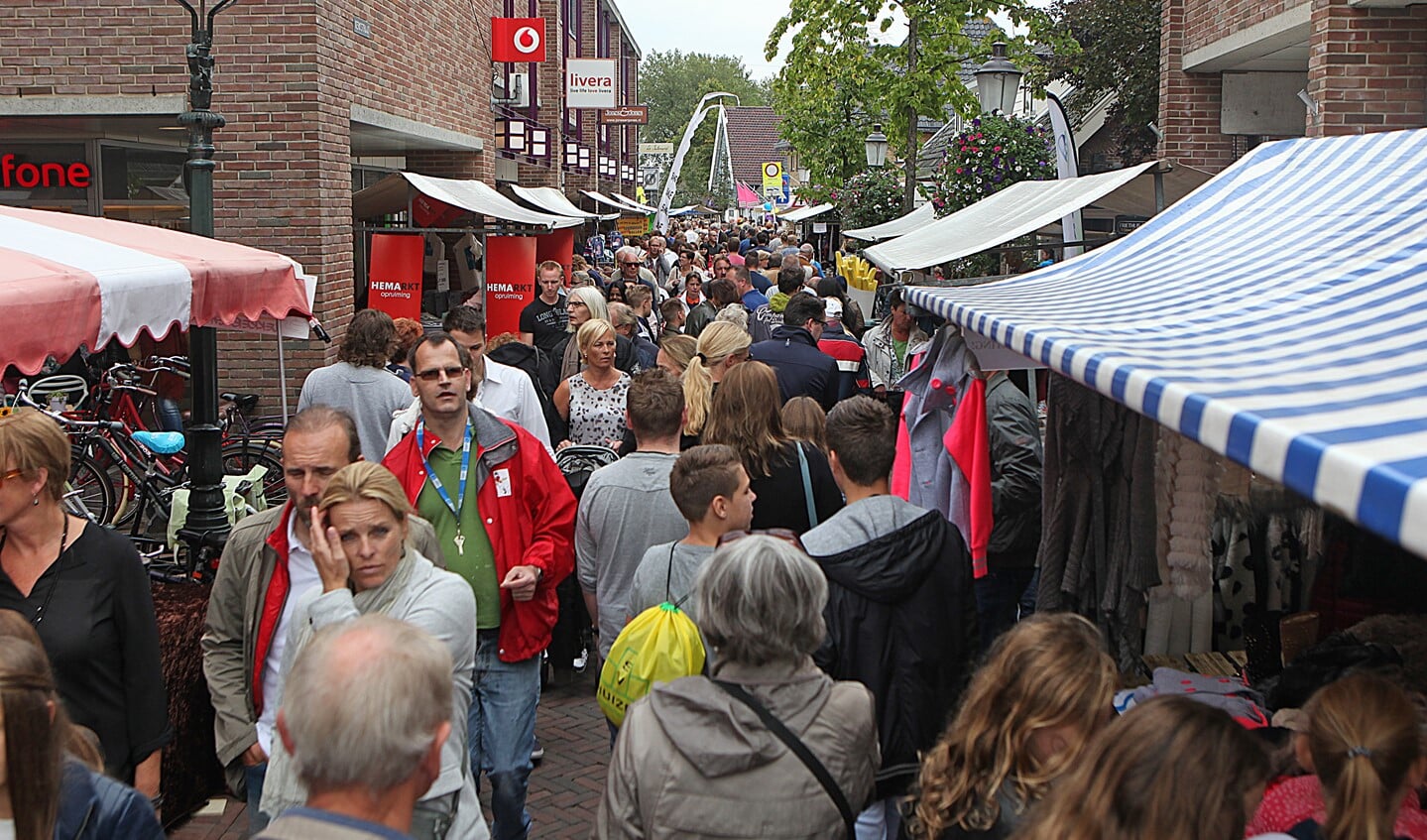 De braderie krijgt dit jaar een andere route.