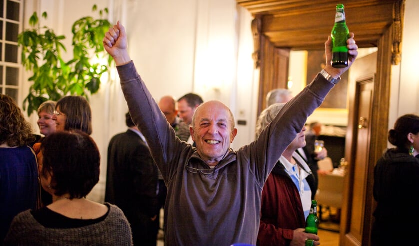 De verkiezingswinst in 2014. Max ten voeten uit.