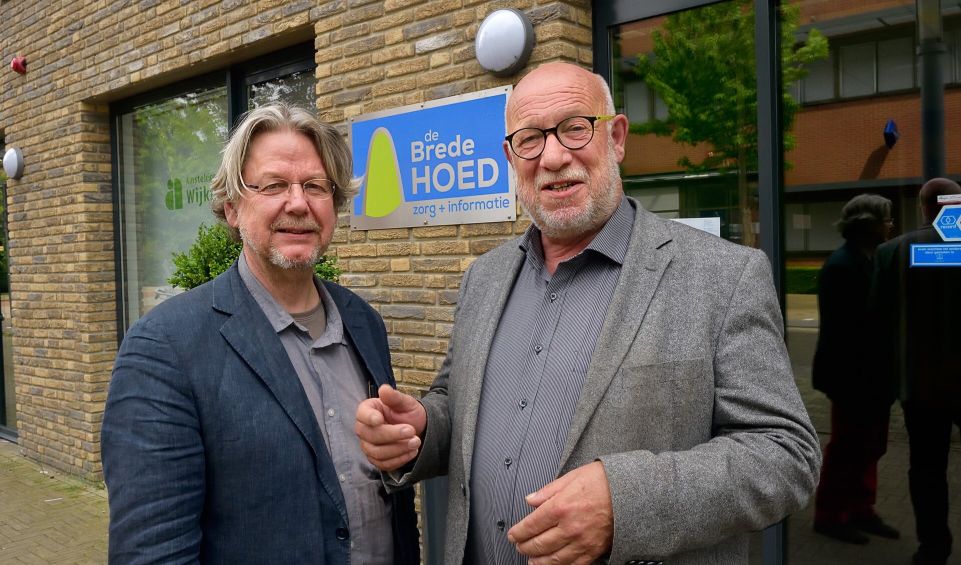 Ruud Grondel (links) en Lex 
Scholten bij de Brede HOED.