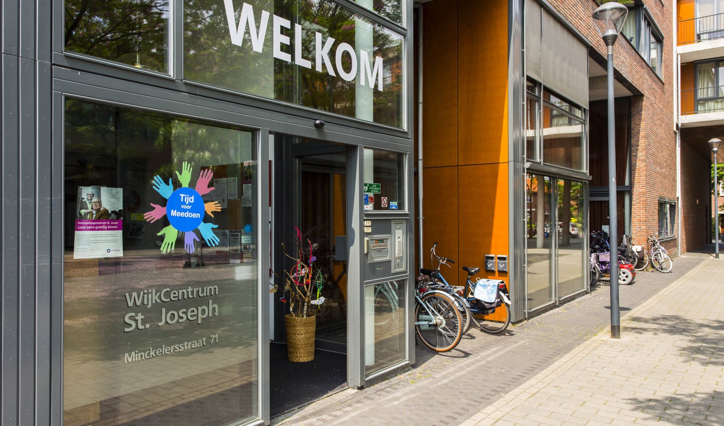 Wijkcentrum St. Joseph aan de Minckelersstraat is dinsdag 29 juni het decor van een open dag.